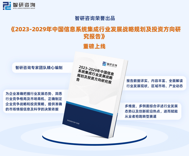 2023年音信体例集成行业陈述：墟市领域、供需态势及开展前半岛官方体育景预测(图1)